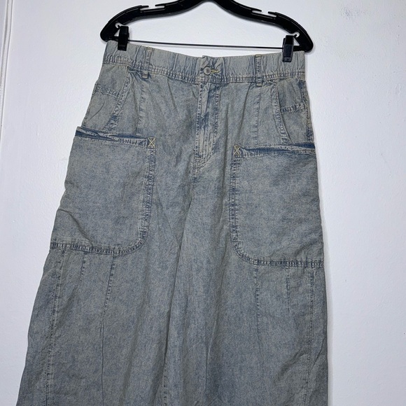 We The Free Shibuya Pull-On Wide-Leg Jeans Size Small - Picture 6 of 13